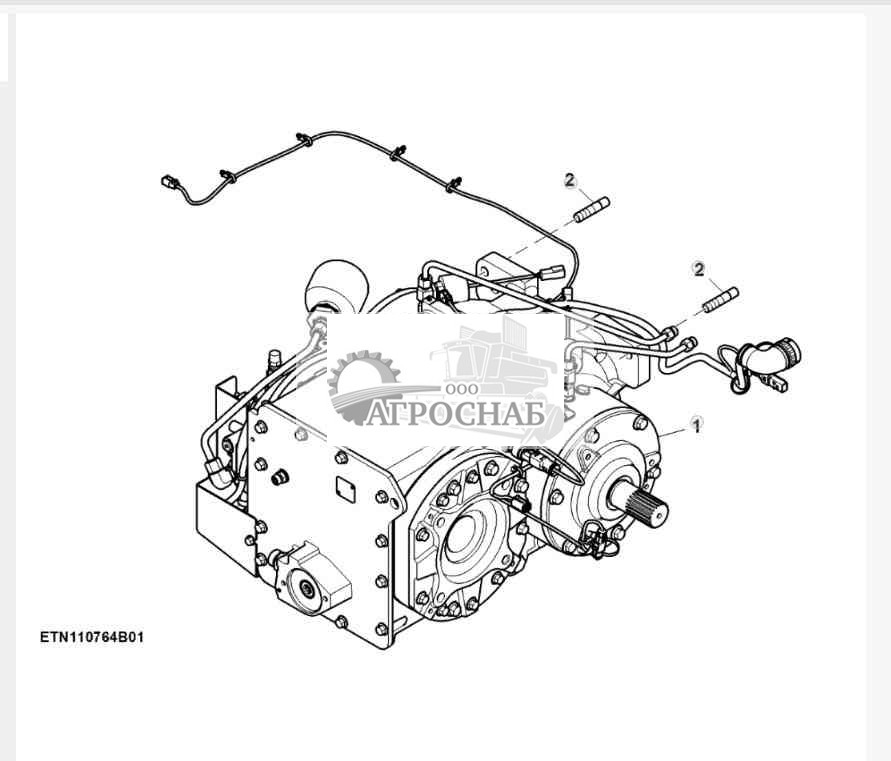 Картер трансмиссии, 170 MV, ProDrive™ 
